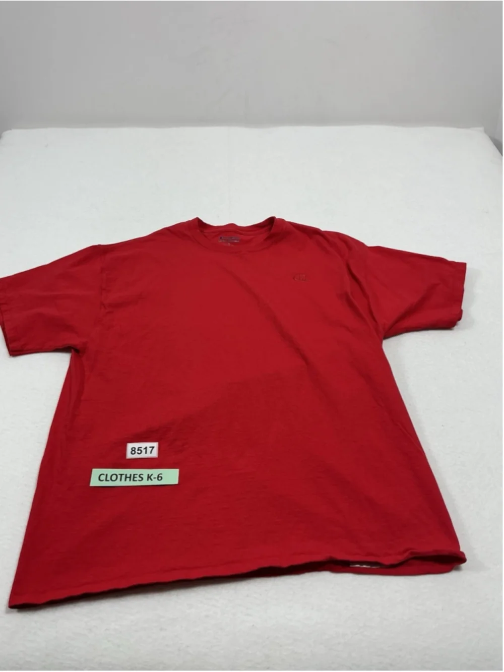 Mens Excellent Condition Champion Athletic Gear Pullover T Shirt XL Red - Picture 1 of 5